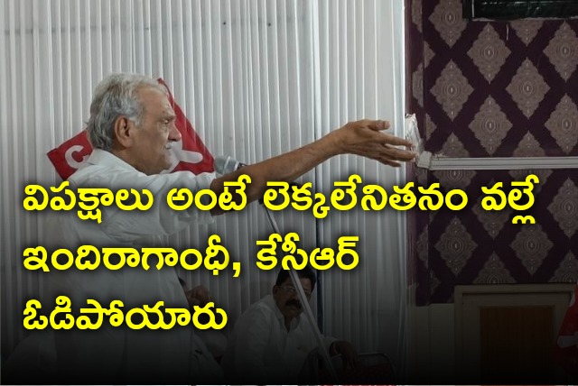 CPI Narayana political comments