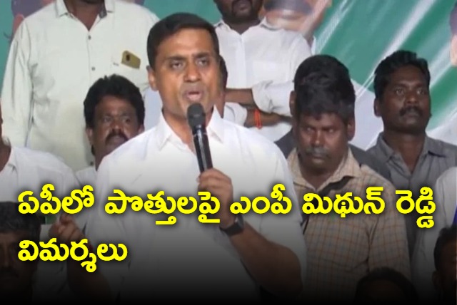 MP Mithun Reddy Hot Comments on Alliance Issue in AP