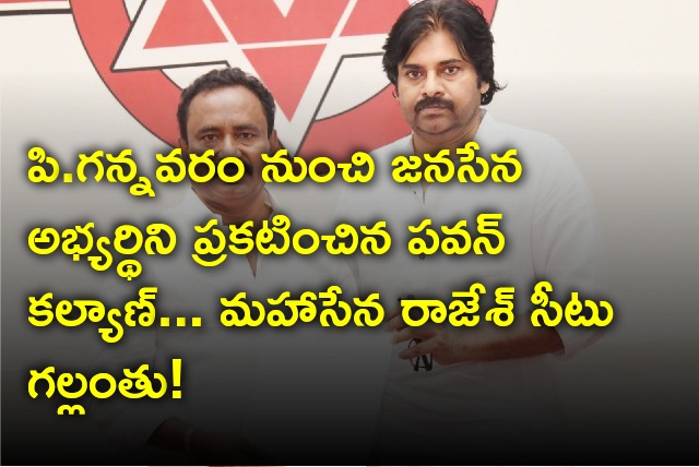 Janasena announces two more candidates