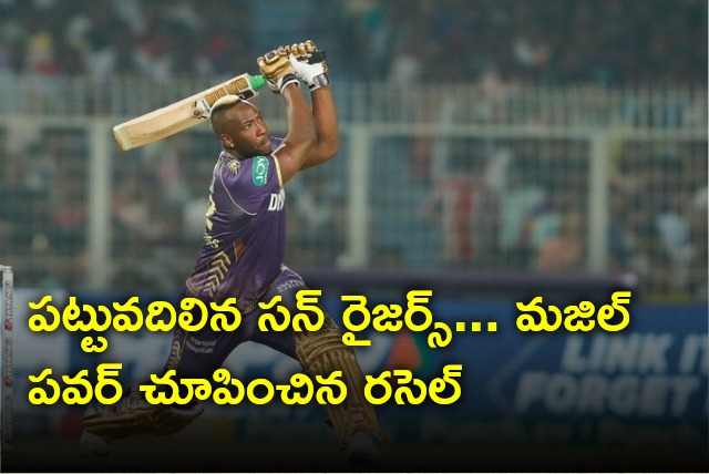 Andre Russell hammers SRH bowlers 