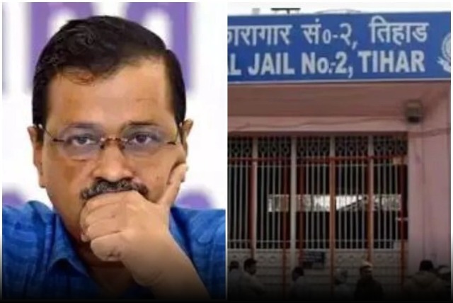 kejriwal spends sleepless night in tihar jail