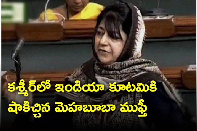 PDP to contest in all Lok Sabha seats in Kashmir says says Mehbooba Mufti