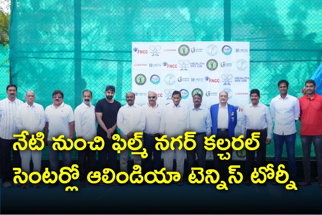 FNCC hosts All India Mens Tennis Tournament 