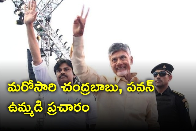 Chandrababu and Pawan Kalyan wil campaign jointly again