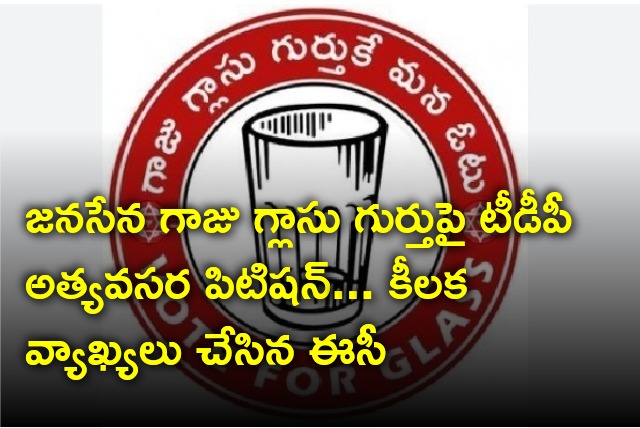 EC clarifies on Janasena Glass symbol