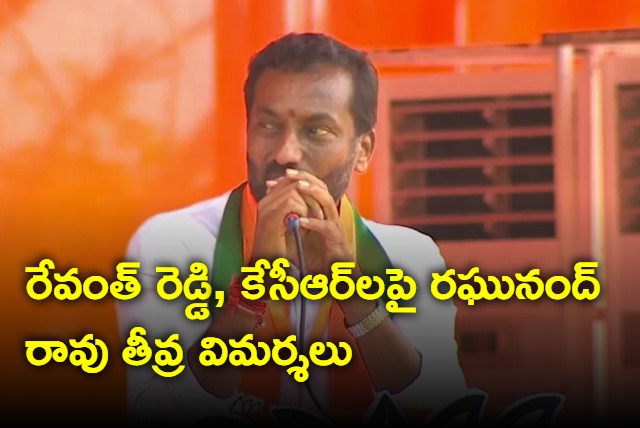 Raghunandan Rao allegations on Revanth Reddy and KCR