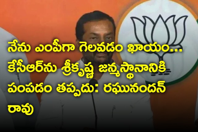 Raghunandan Rao says KCR will go to kCR