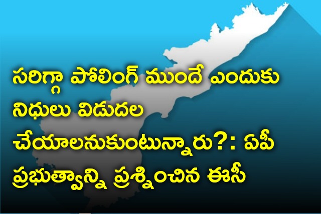 EC questions AP Govt on funds release