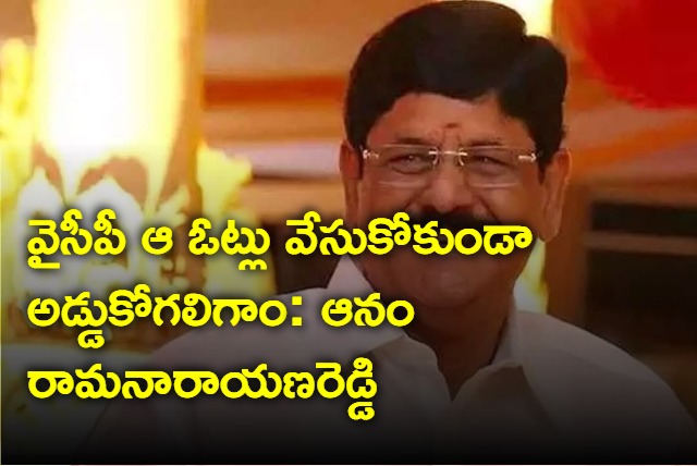 TDP leader Anam Ramanarayana Reddy Press Meet