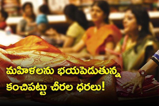 Kanchi Pattu Sarees Rates Skyrocketing As Gold Rates Hike