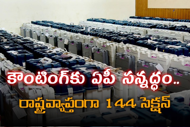 144 Section In AP On Vote Counting day