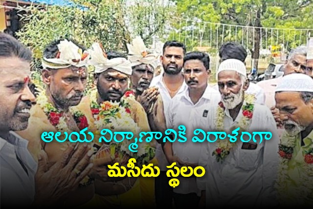 Tamil Nadu Muslims donate land for Hindu temple construction