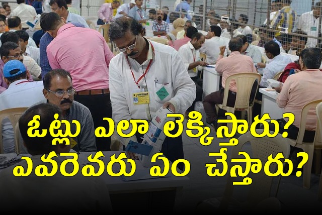 How are votes counted in the Election process ahead of Lok Sabha 2024 and AP Assembly Election Result