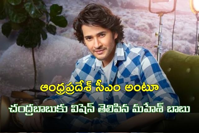 Mahesh Babu wishes Chandrababu