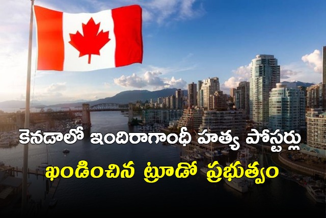 Canada reacts to posters of Indira Gandhis killing