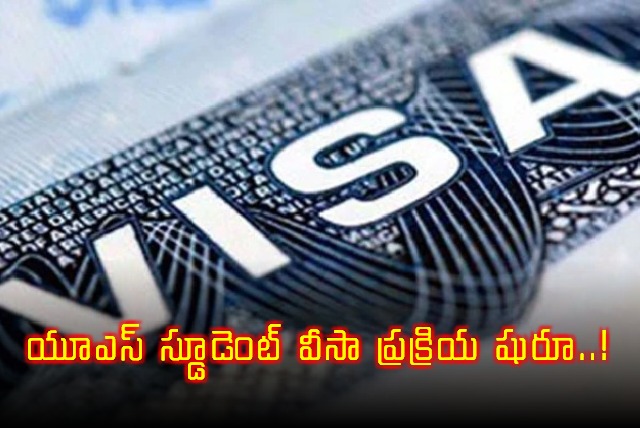 US Student Visa Interviews started in India 