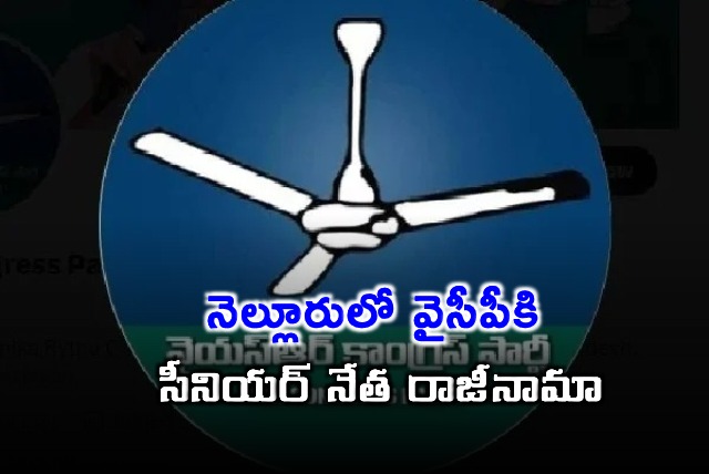 Nellore YCP leader resigns from party