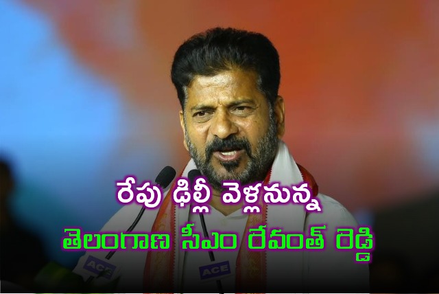 Telangana CM Revanth Reddy will go to Delhi tomorrow 