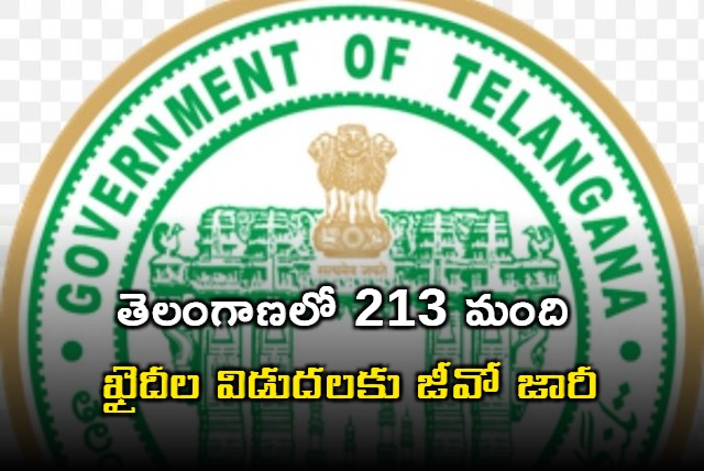 213 Khaidies to be releases in Telangana