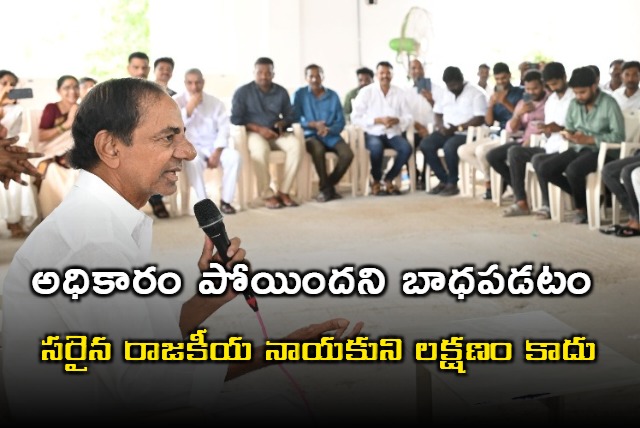 KCR on brs defeat in assembly and lok sabha polls