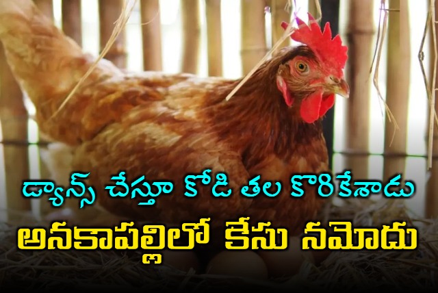 Andhra Pradesh Police have filed a case against a dancer for killing a hen by biting off its head