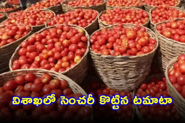 Tomato Price For Kilogram Reached Rs 100 In Vizag