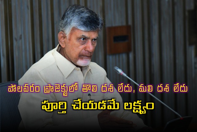 CM Chandrababu talks about Polavaram Project after meeting with CR Patil