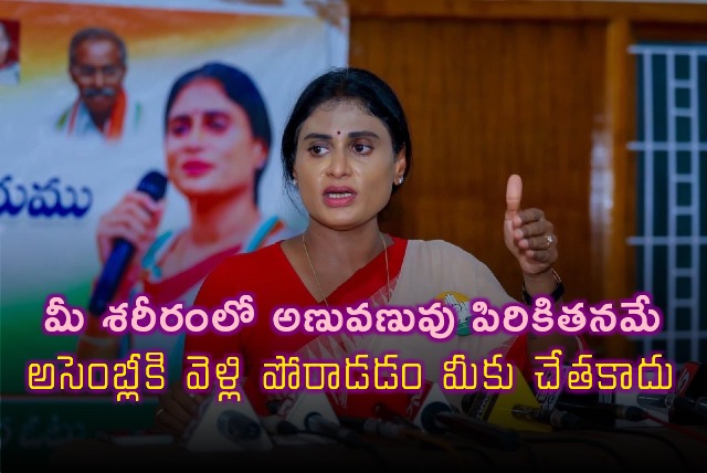 Sharmila fires on Jagan