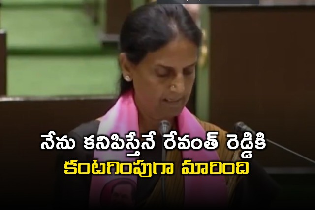 Sabitha Indra Reddy lashes out at Revanth Reddy for target her