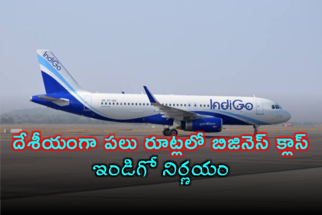 Indigo introducing business class in domestic routes 