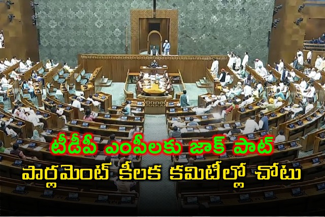 TDP leaders gets place in parliamentary committes 