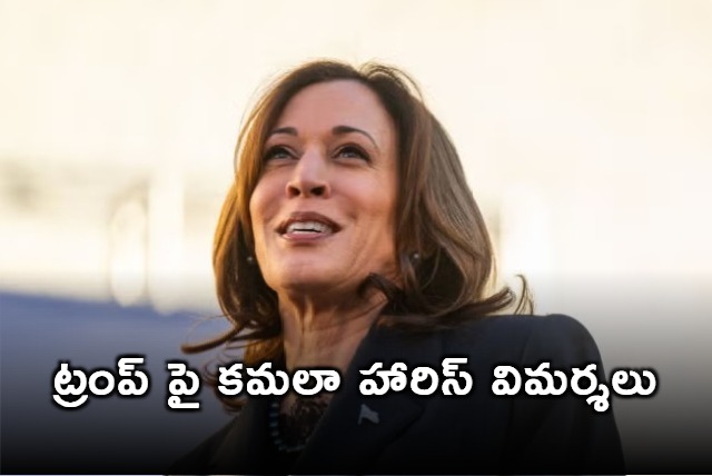 Kamala Harris response to Trump comments