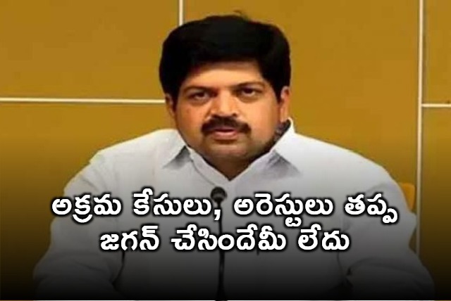 kollu ravindra fires on jagan