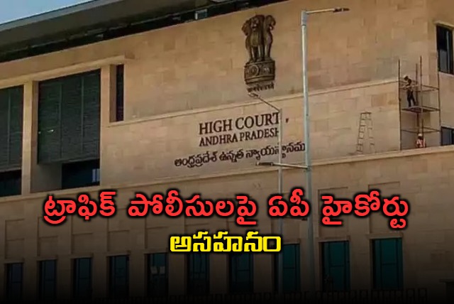 ap high court key comments on Road Accidents