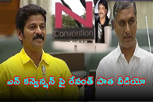 Revanth Reddy viral Video On N Convention