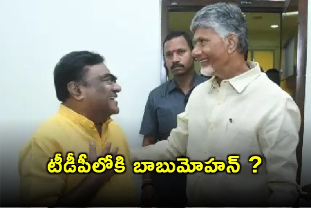 Former Minister Babu Mohan Reentry Into TDP