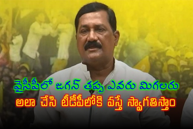 Ganta Srinivasa Rao Comments on YSRCP