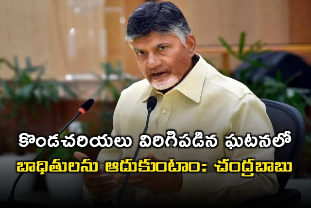 AP CM Chandrababu Reaction On Vijayawada Landslides