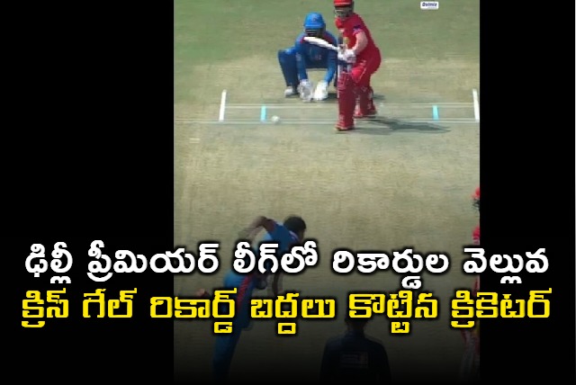 Six hitting Ayush Badoni Priyansh Arya break mega record in T20s