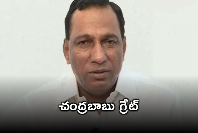 BRS MLA Malla Reddy praises Chandrababu