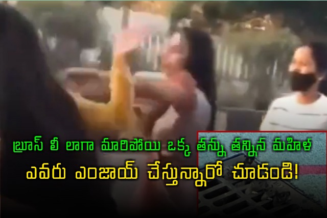 Viral Video Saree Clad Girl Turns Bruce Lee Whos Enjoying the Show