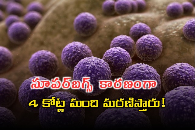 4 Crore people would die to superbugs that have no cure 