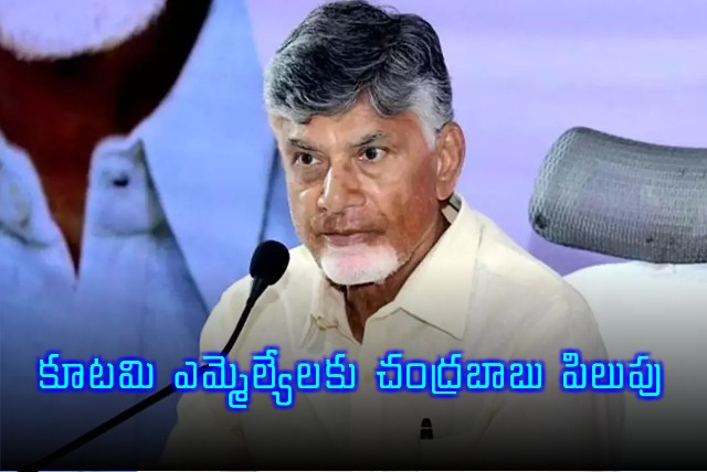 Andhra Pradesh CM Chandrababu Special Meeting With Mlas Today