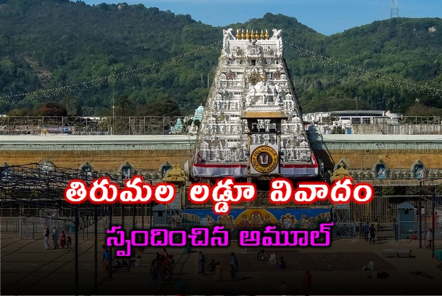 Amul Responds About Tirumala Laddu Row