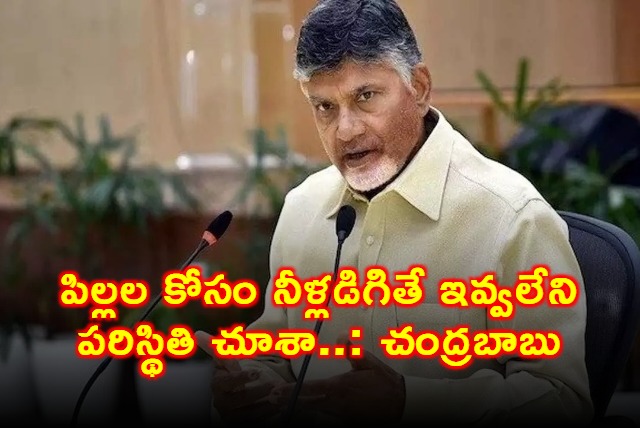 AP CM Chandrababu Press Meet