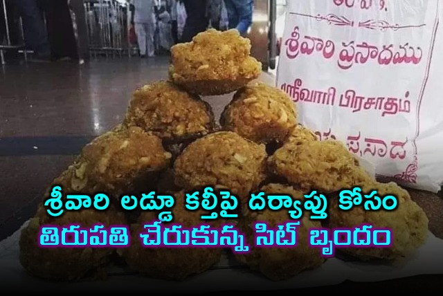 SIT arrives Tirupati to probe on Laddu adulteration 