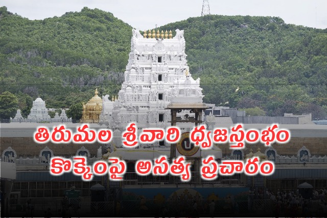 TTD Responds About Fake News In Social Media About Tirumala