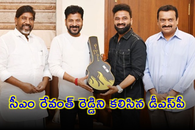 Music Director Devi Sri Prasad Meet CM Revanth Reddy