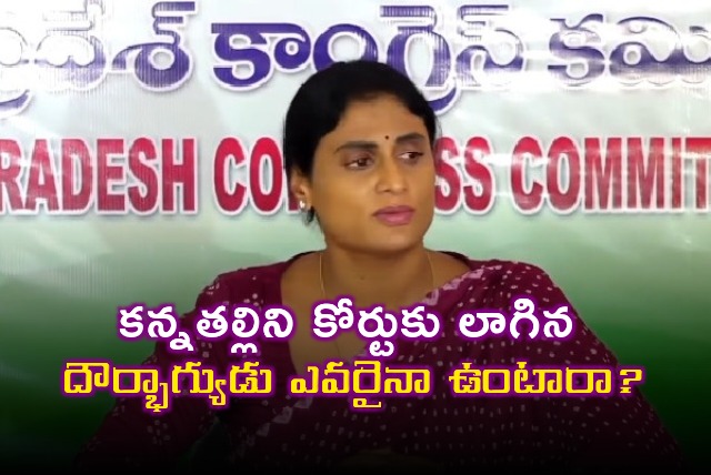 Sharmila fires on Jagan and YV Subbareddy