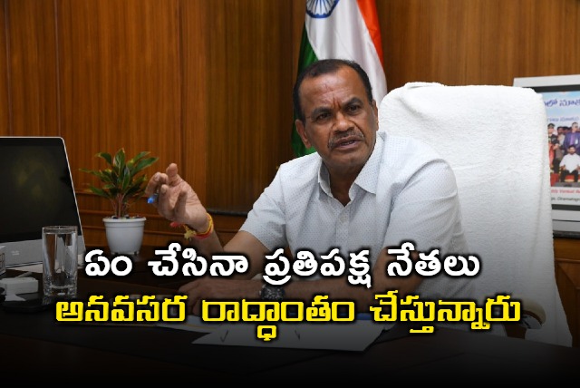 Komatireddy Venkat Reddy takes on BRS leaders